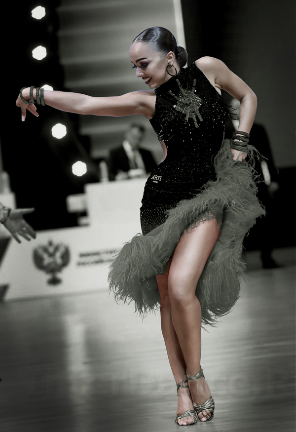 Michelle Angela Blank - Professional Latin Ballroom Dancer, Instructor and Adjudicator