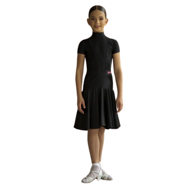 Girls' Juvenile Competition Raspberry Dress